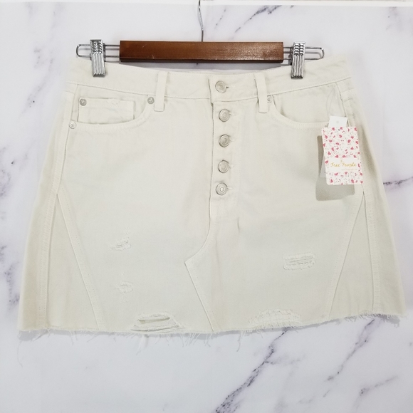 New FREE PEOPLE Mini Skirt - Picture 5 of 7